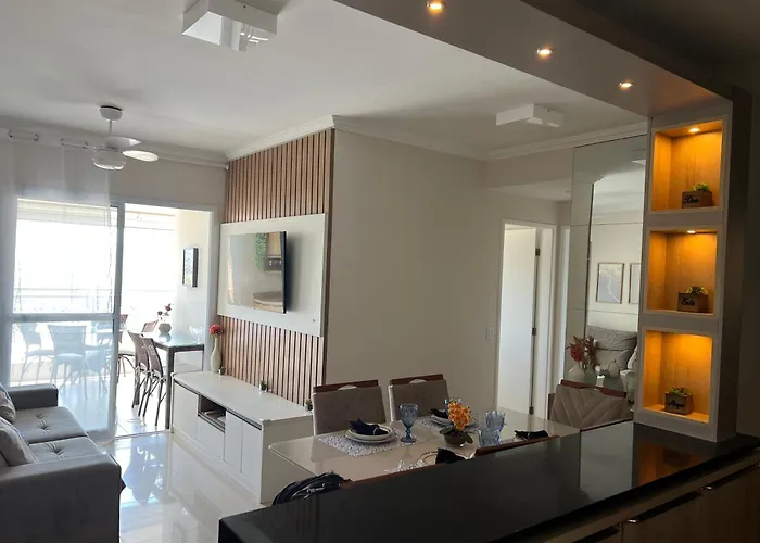Apartamento Em Bertioga Com Varanda Gourmet Brisas Da Enseada